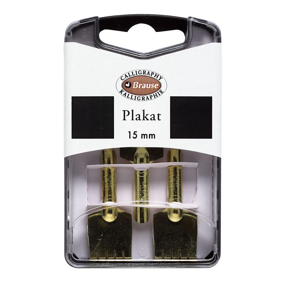 Brause Plakat 15 MM Nib (Pack of 3) Calligraphy nibs