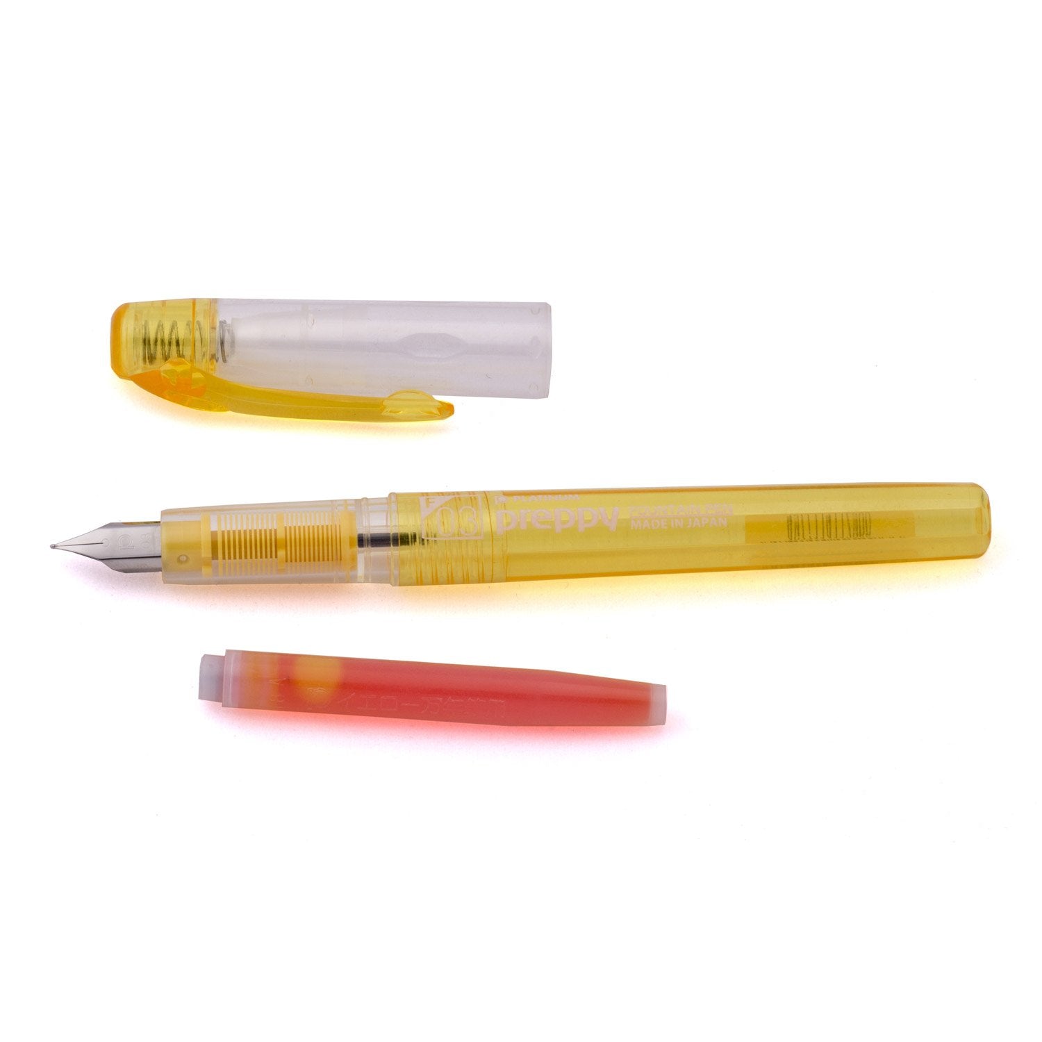 Platinum Preppy Fountain Pen (Yellow)