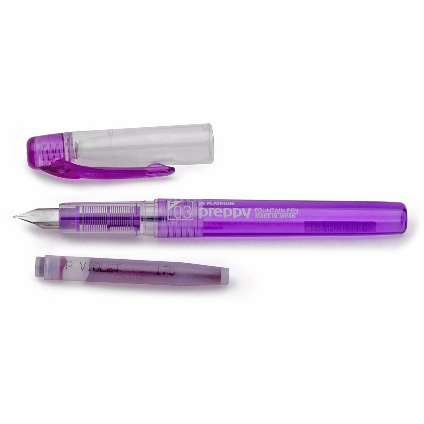 Platinum Preppy Fountain Pen (Violet)