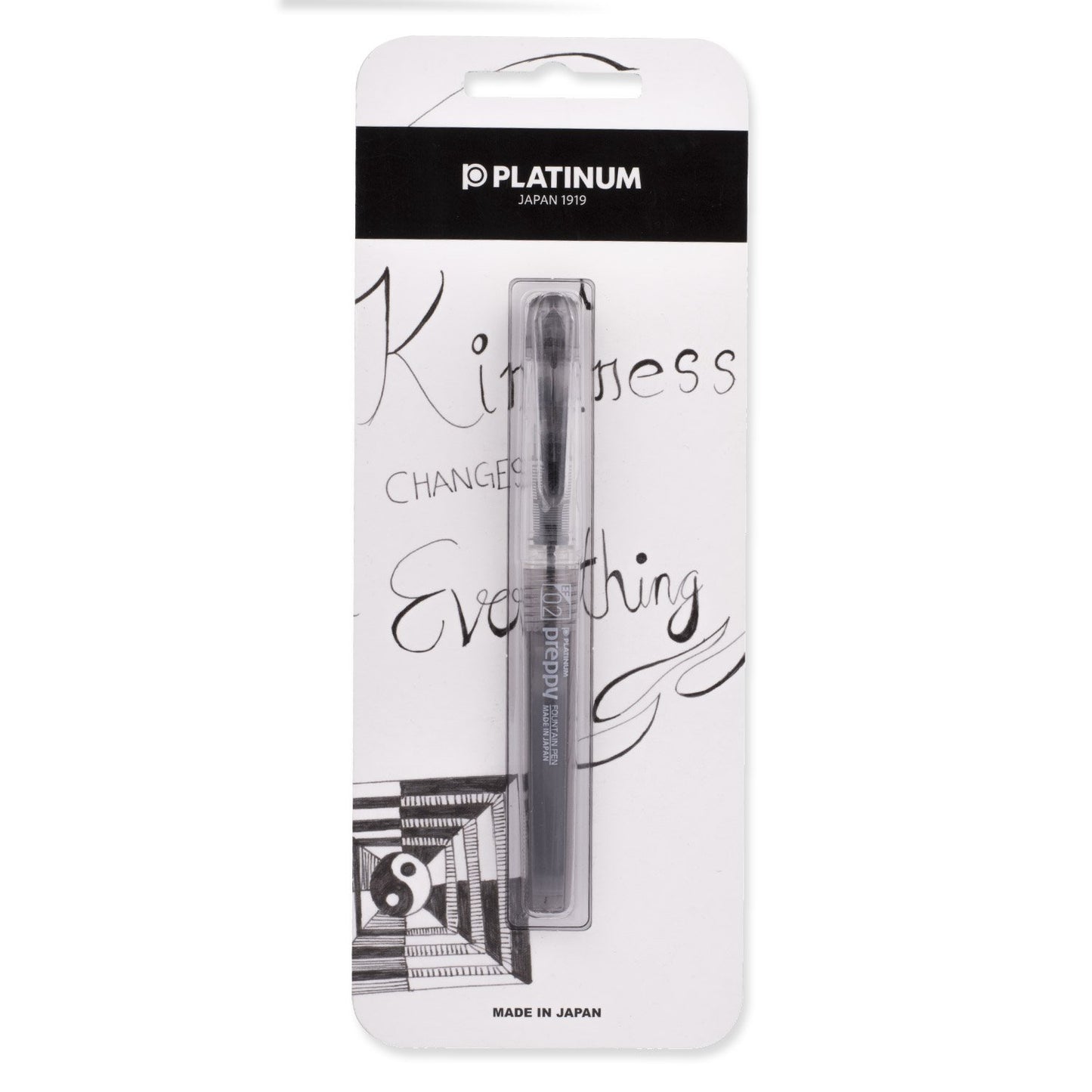 Platinum Preppy Fountain Pen (Black)