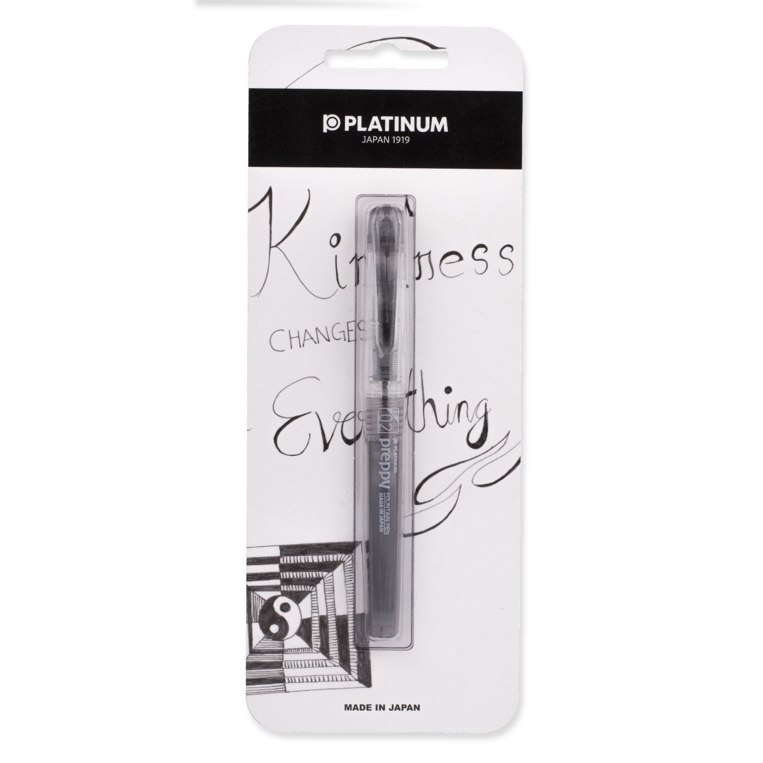 Platinum Preppy Fountain Pen (Black)