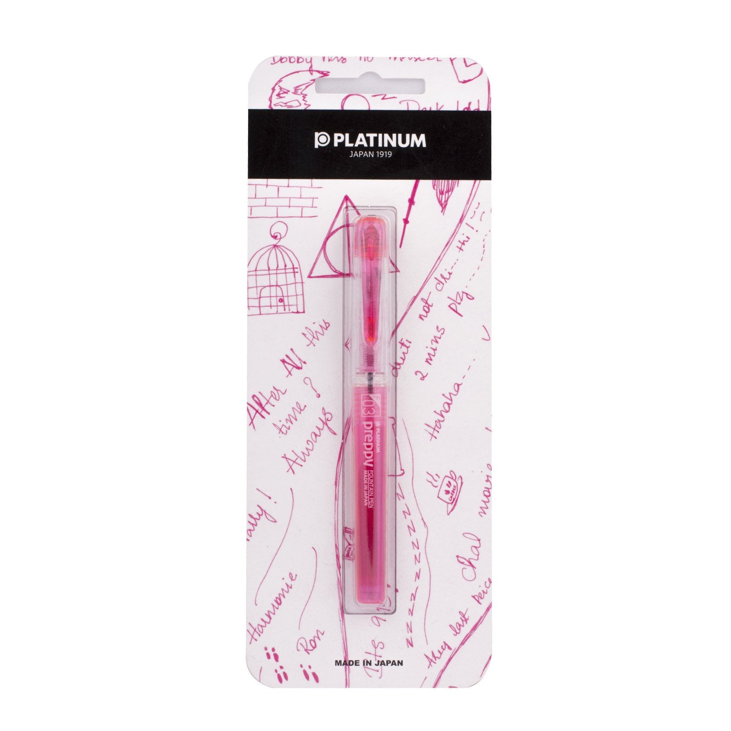 Platinum Preppy Fountain Pen (Pink)