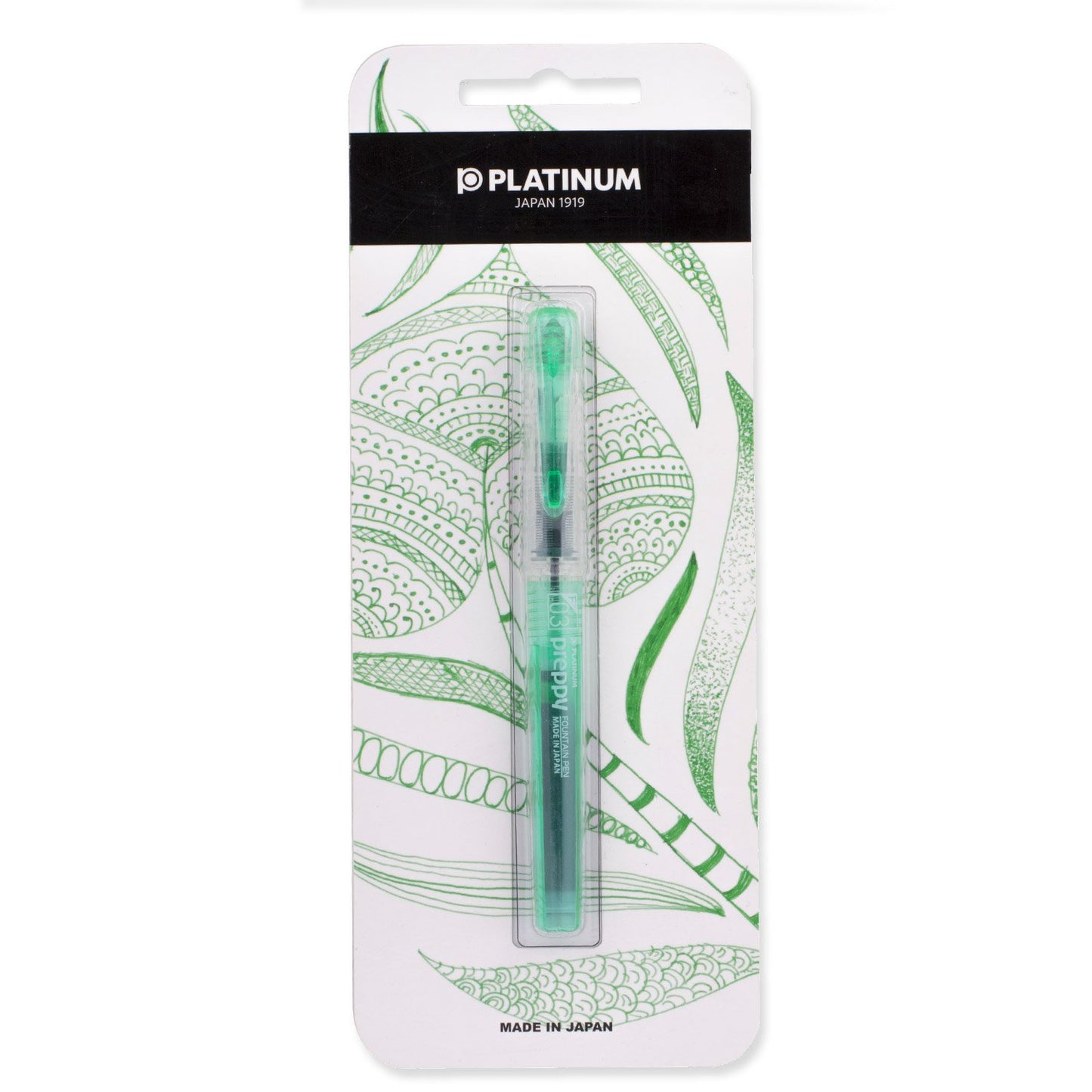 Platinum Preppy Fountain Pen (Green)