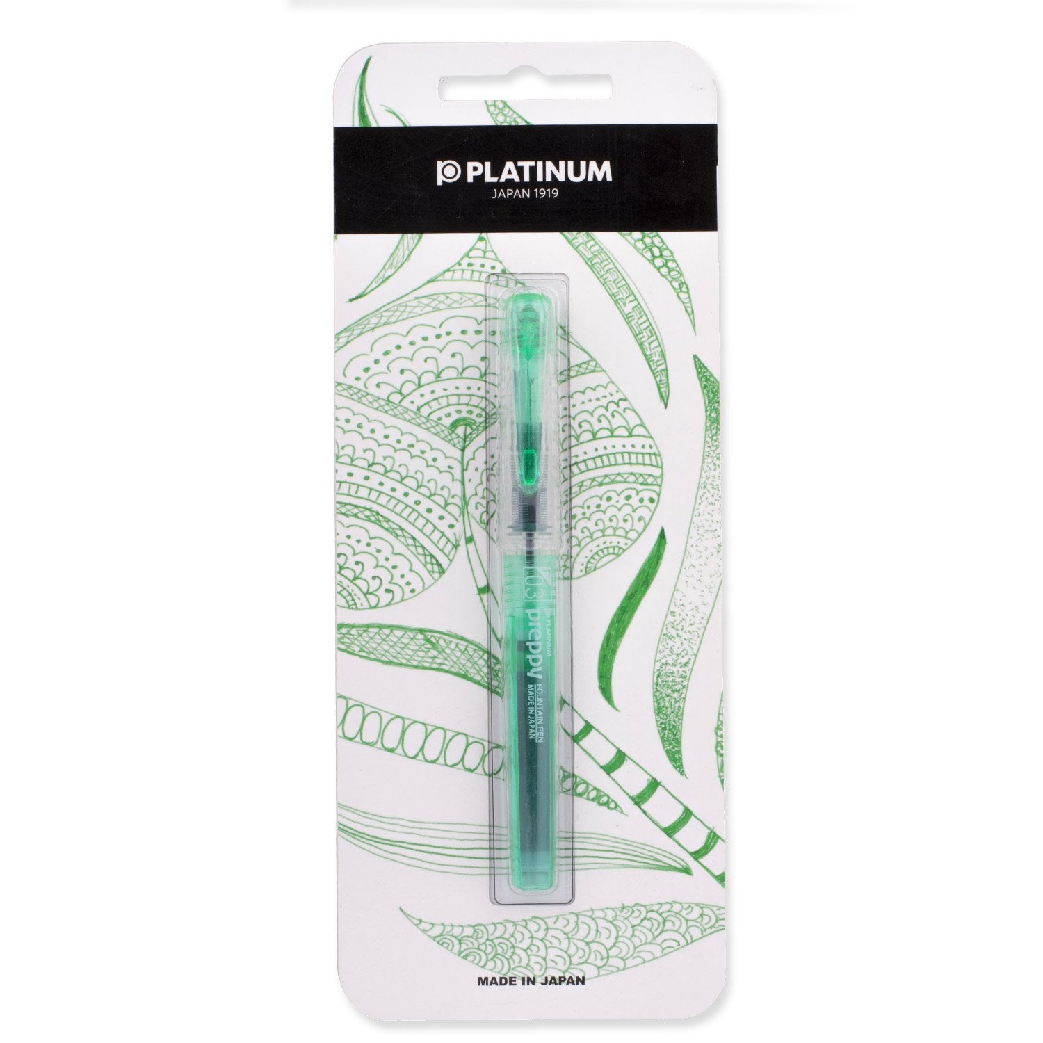 Platinum Preppy Fountain Pen (Green)