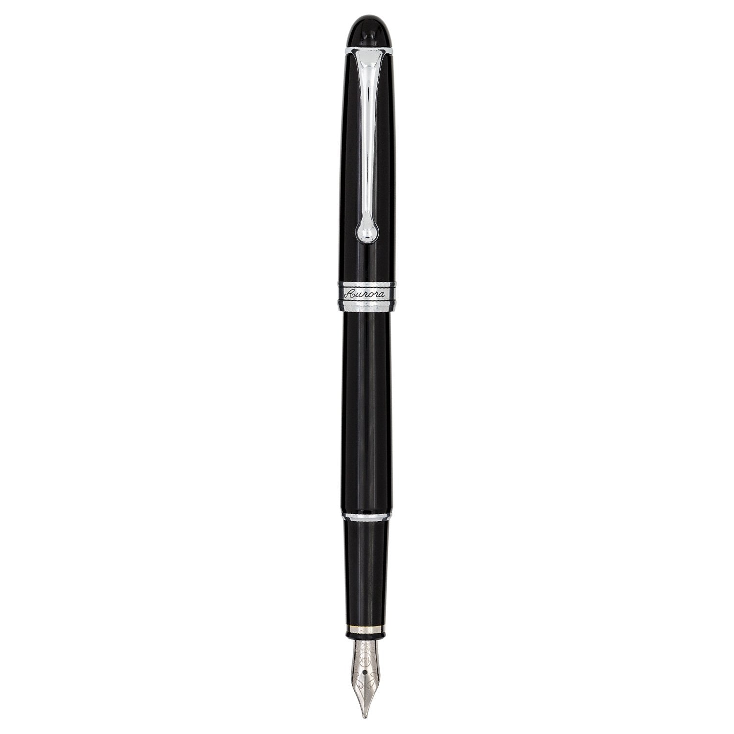 Aurora 88 Small Black 14K Gold CT Fountain Pen