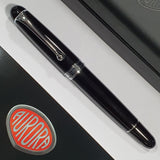 Aurora 88 Black 14K Gold CT Fountain Pen 800-C
