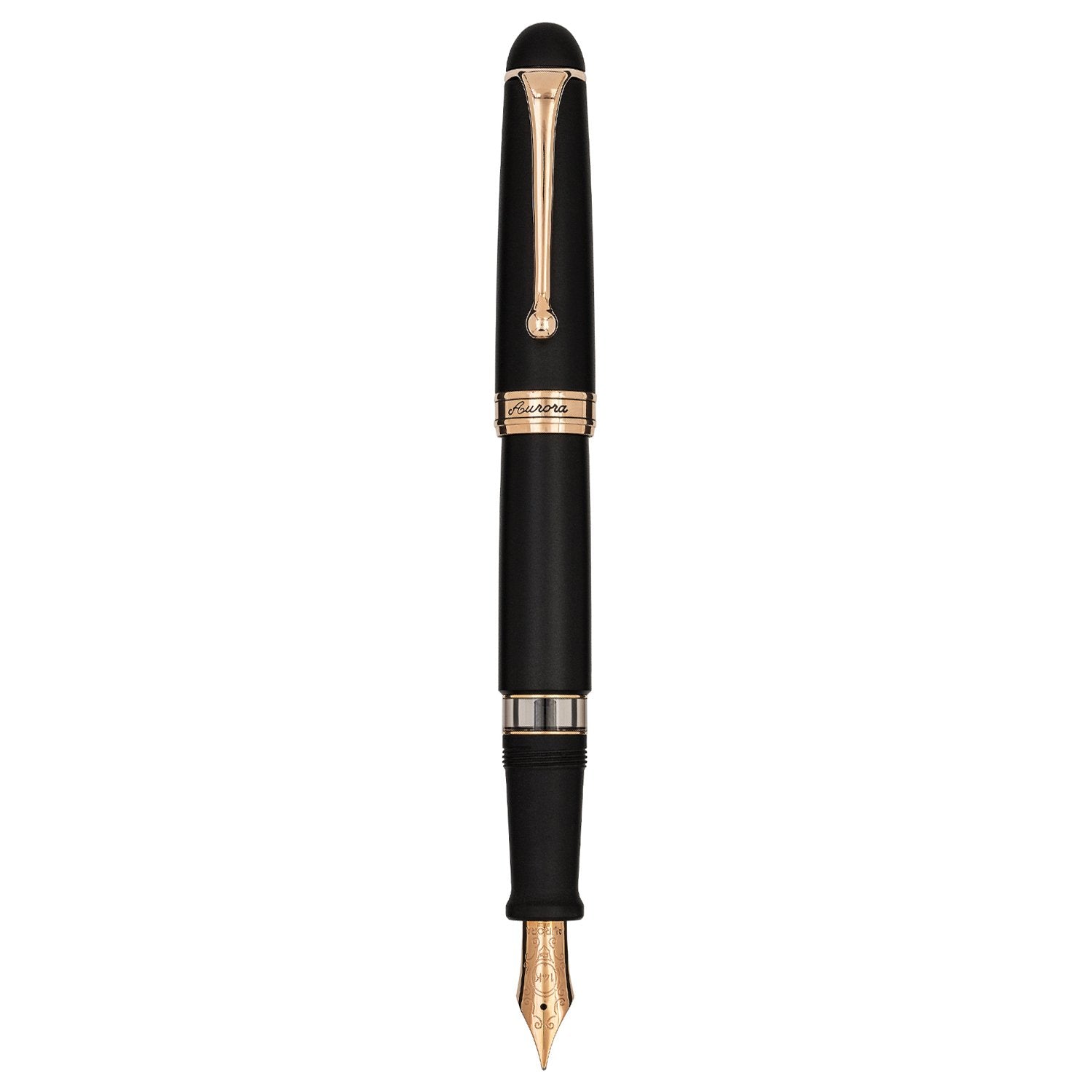 Aurora 88 Black 14K Gold RT Fountain Pen