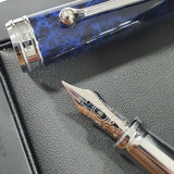 Aurora 88 Blue Sigaro CT Fountain Pen 883-B (Limited Edition)