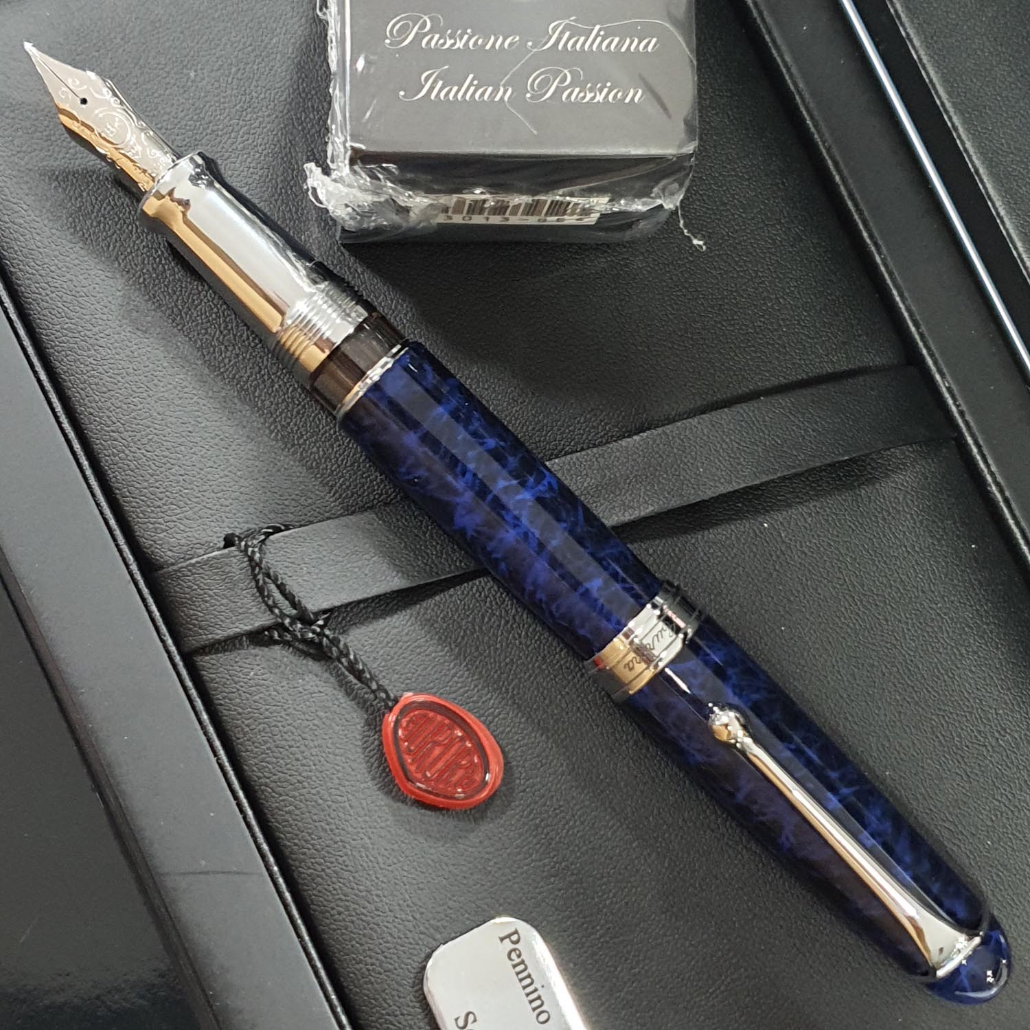 Aurora 88 Blue Sigaro CT Fountain Pen 883-B (Limited Edition)