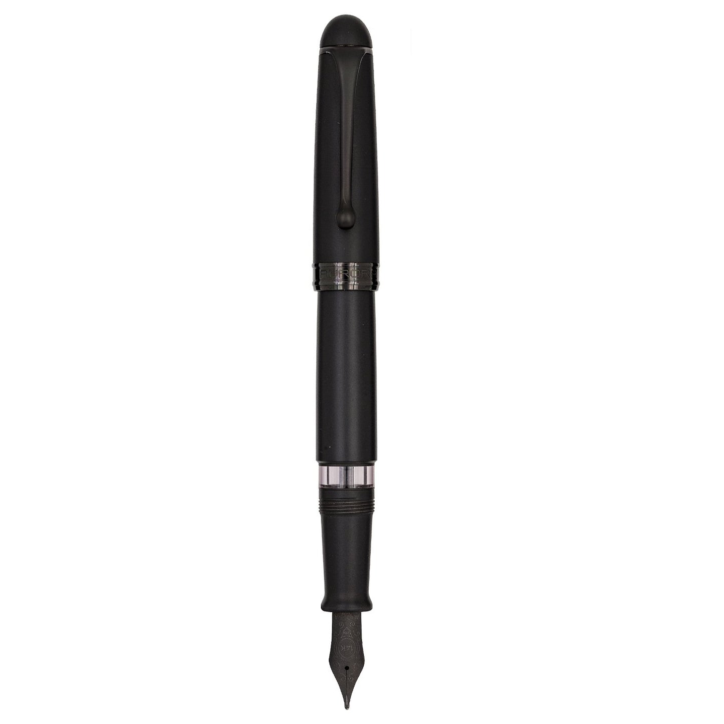 Aurora 88 Unica Black 14K Gold Fountain Pen 809-NN designed by Marcello Nizzoli