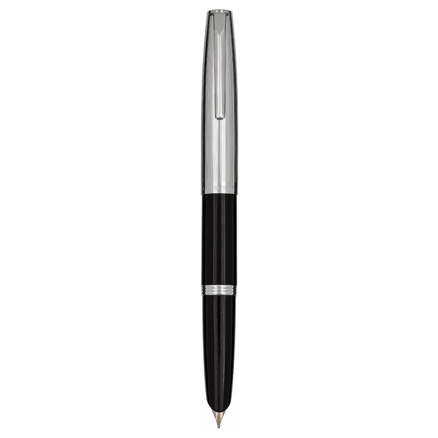Aurora Duo Cart Black Fountain Pen DC57-CNM