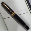 Aurora Optima Black 14K Gold GT Fountain Pen 997-N