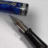 Aurora Optima Blue 14K Gold CT Fountain Pen