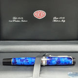 Aurora Optima Blue 14K Gold CT Fountain Pen