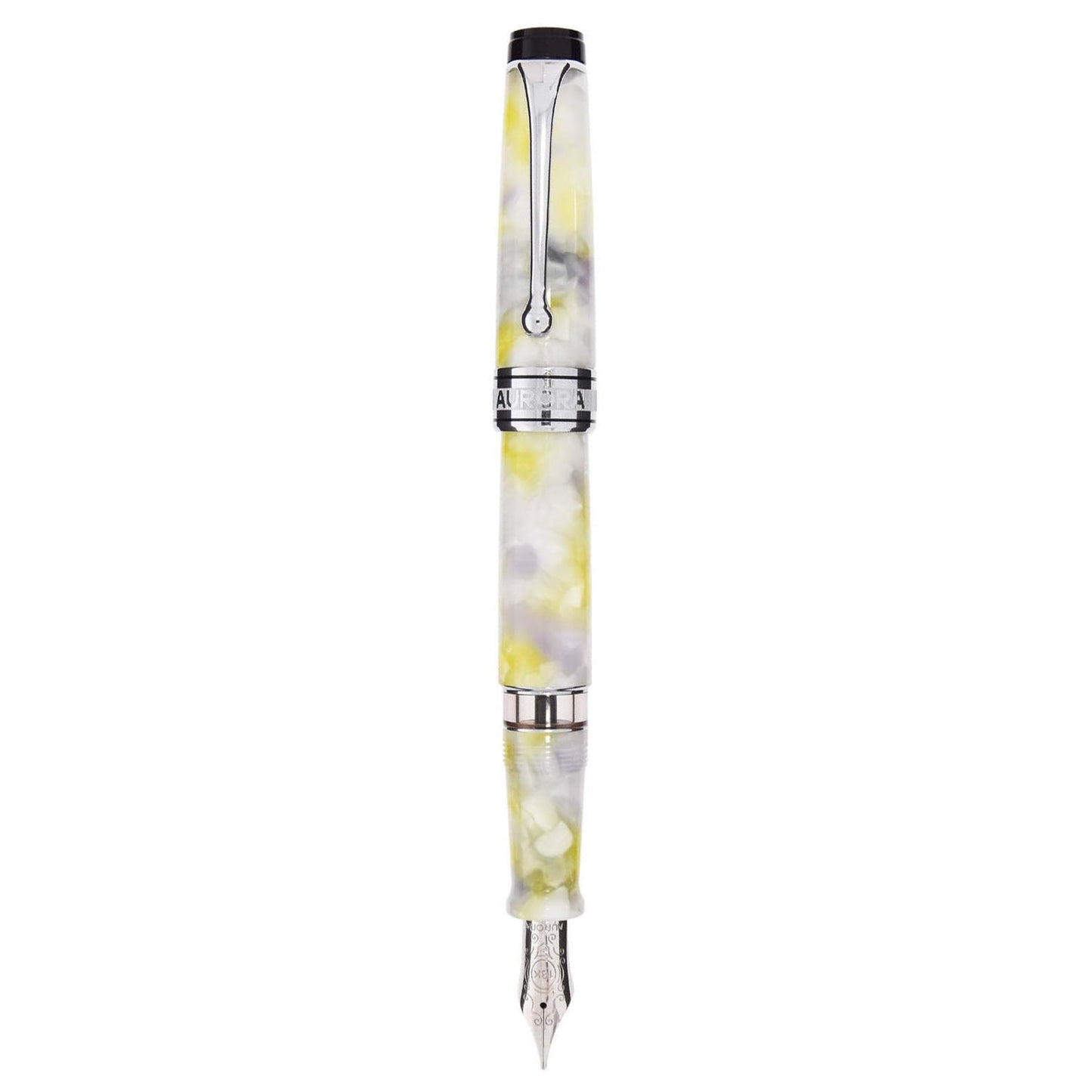 Aurora Optima Caleidoscopio Luce Bianca Fountain Pen 996-CKW (Limited Edition)