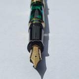 Aurora Optima Emerald Green 14K Gold GT Fountain Pen