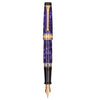 Aurora Optima Purple 14K Gold GT Fountain Pen