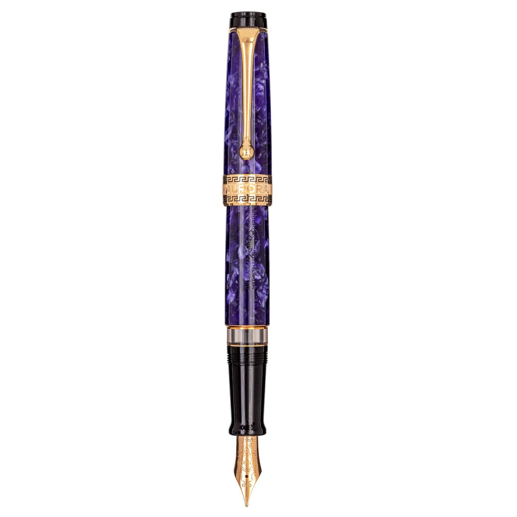 Aurora Optima Purple 14K Gold GT Fountain Pen