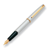 Aurora Style Guilloche Chrome GT Fountain Pen E14