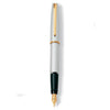 Aurora Style Guilloche Chrome GT Fountain Pen E14