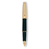 Aurora Style Guilloche Gold/Black GT Fountain Pen E08