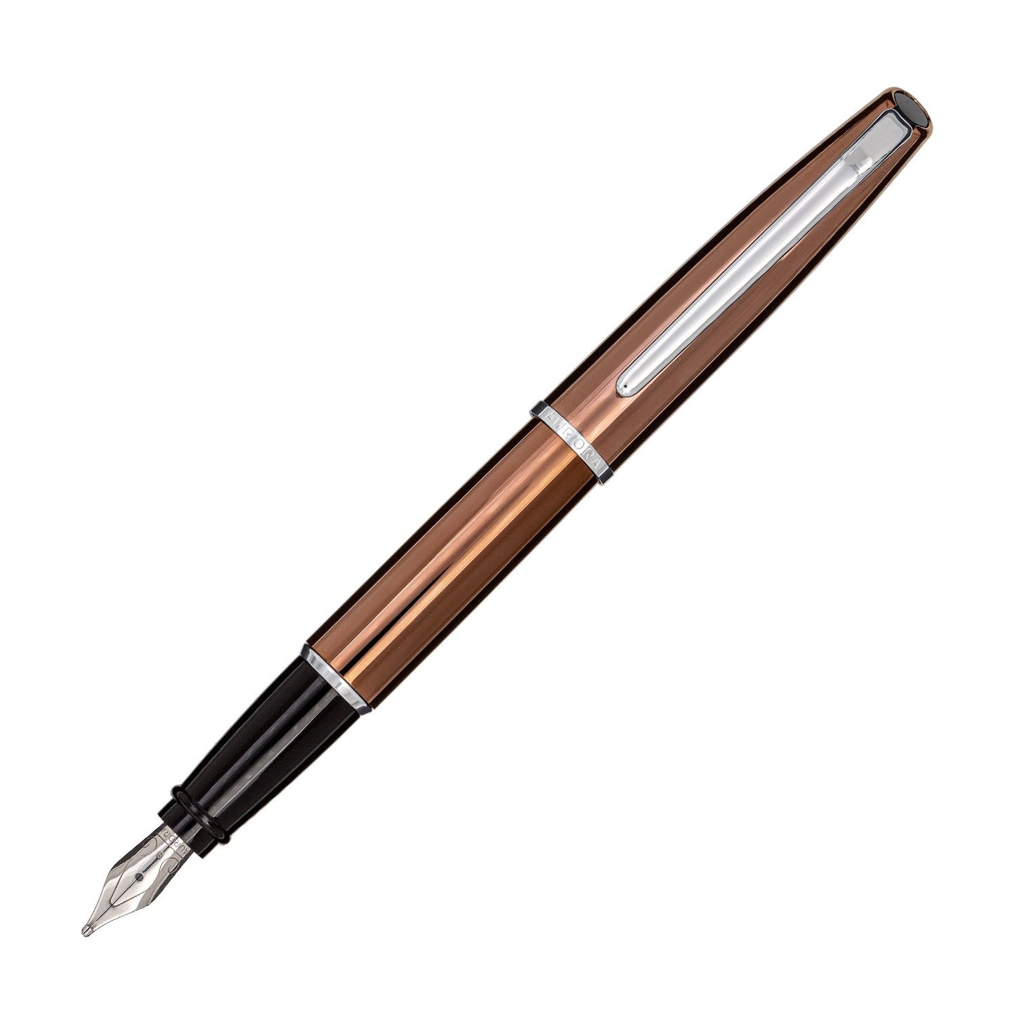 Aurora Style Metal Bronze CT Fountain Pen E13-BR