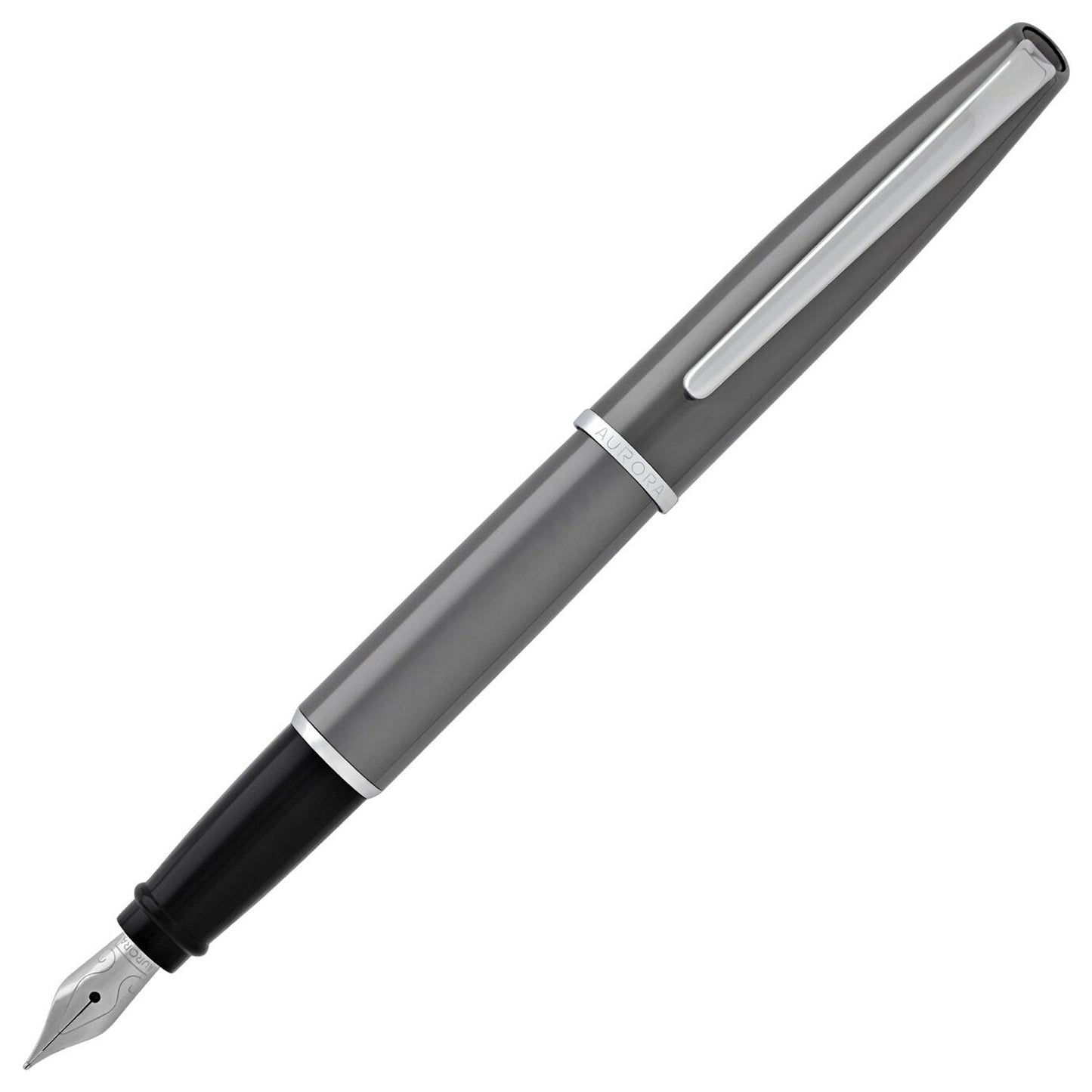 Aurora Style Metal Gun Metal CT Fountain Pen E13