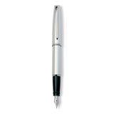 Aurora Style Metal Shiny Chrome CT Fountain Pen E10