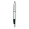 Aurora Style Metal Shiny Chrome CT Fountain Pen E10