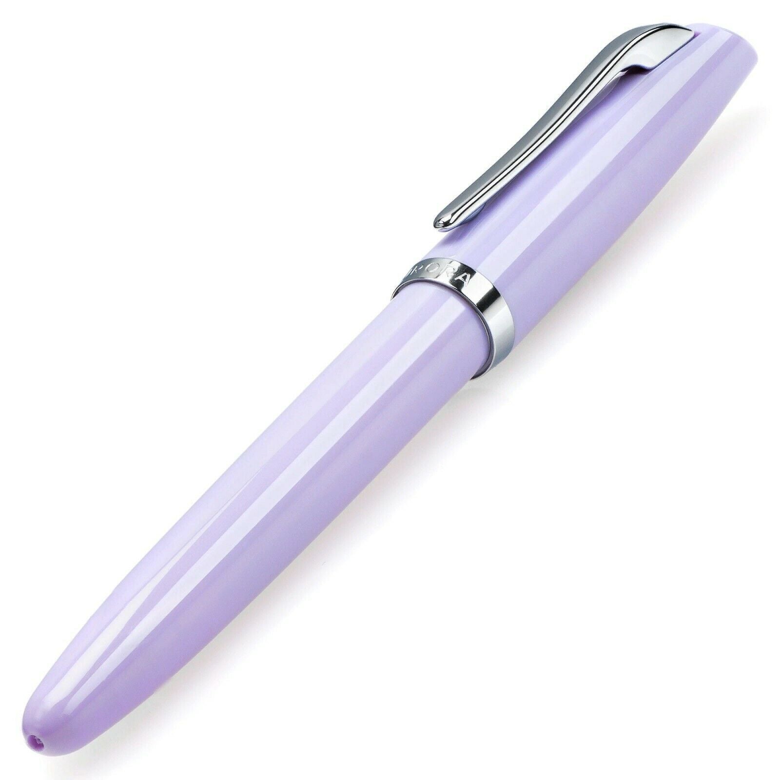 Aurora Style Resin Amethyst CT Fountain Pen E12-AM