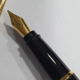 Aurora Style Resin Black GT Fountain Pen E12-DN