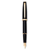 Aurora Style Resin Black GT Fountain Pen E12-DN