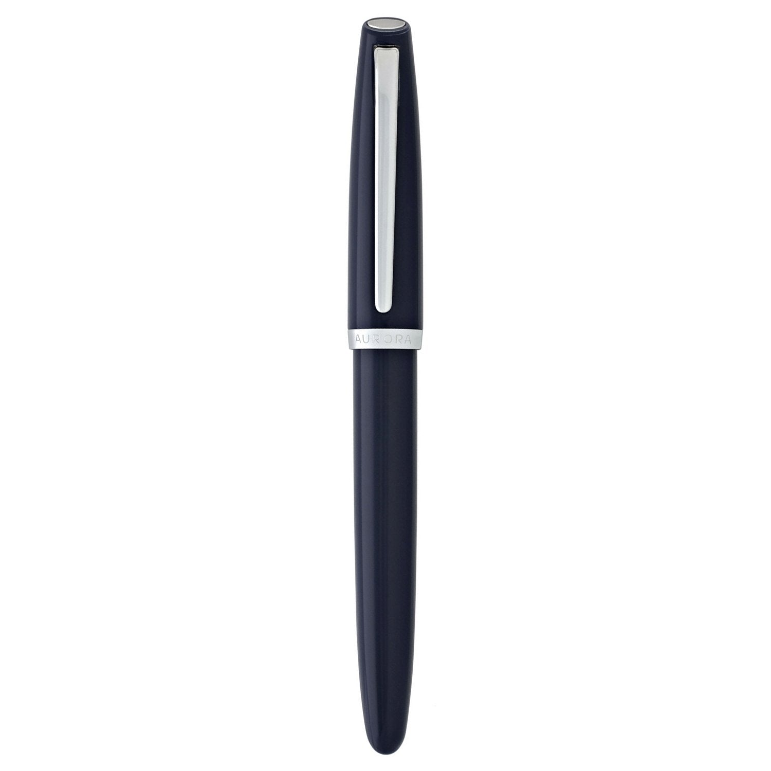 Aurora Style Resin Blue CT Fountain Pen E12-CB