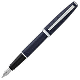 Aurora Style Resin Blue CT Fountain Pen E12-CB