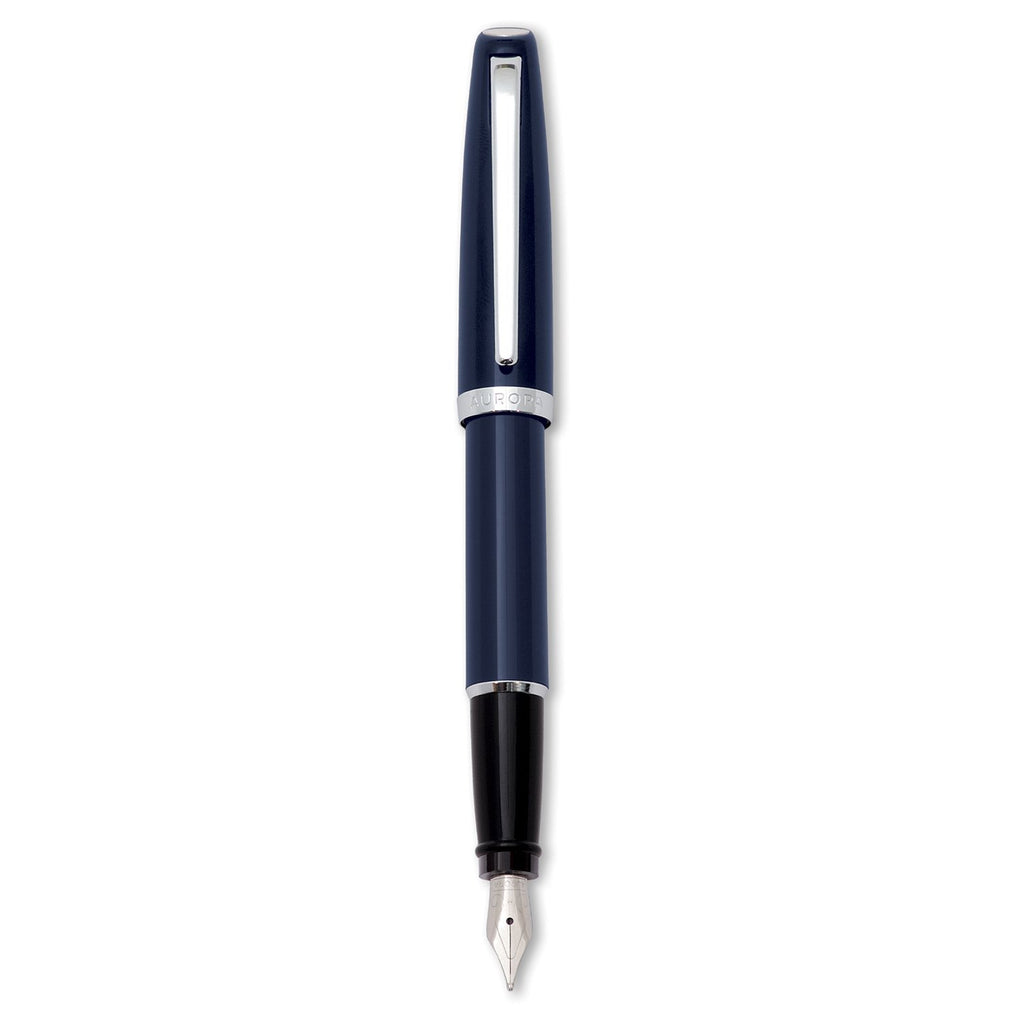 Aurora Style Resin Blue CT Fountain Pen E12-CB