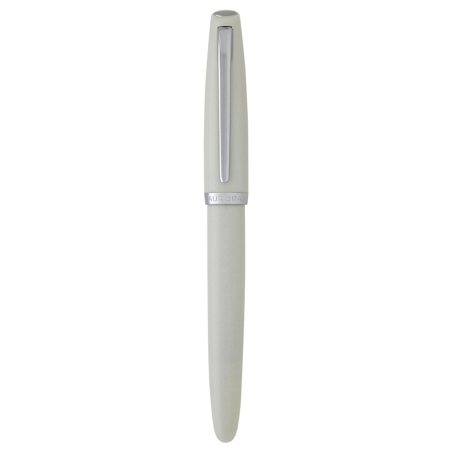Aurora Style Resin Cream CT Fountain Pen E12-CW