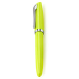 Aurora Style Resin Lime CT Fountain Pen E12-L
