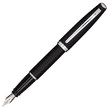 Aurora Style Resin Matt Black CT Fountain Pen E20-N