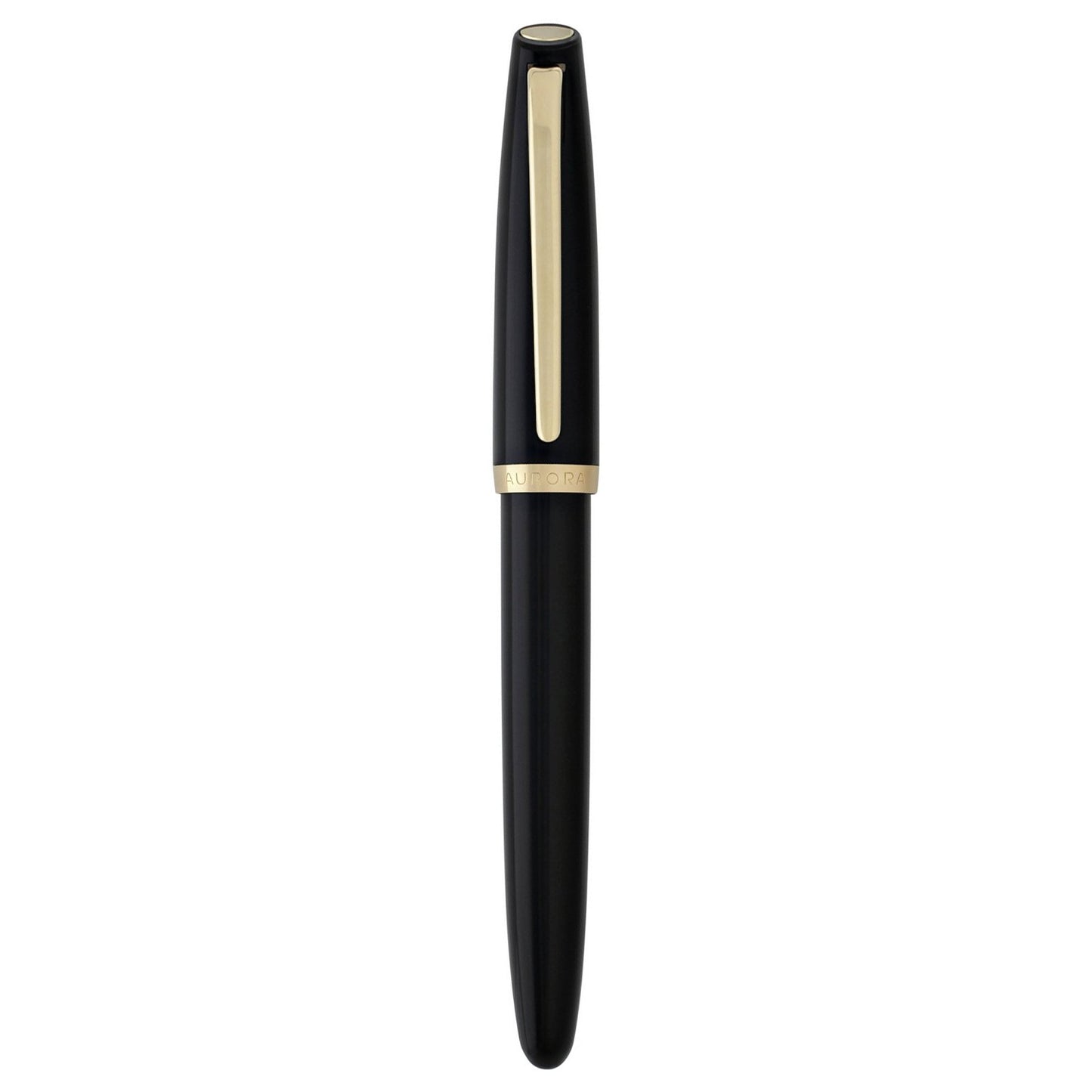 Aurora Style Resin Matt Black RT Fountain Pen E20-PN