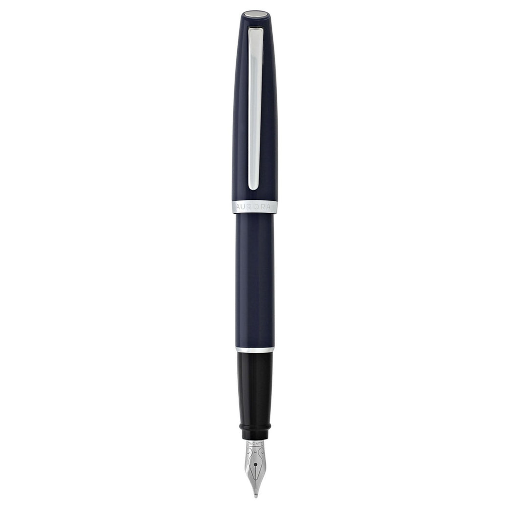 Aurora Style Resin Matt Blue CT Fountain Pen E20-B