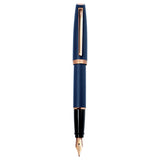 Aurora Style Resin Matt Blue RT Fountain Pen E20-PB