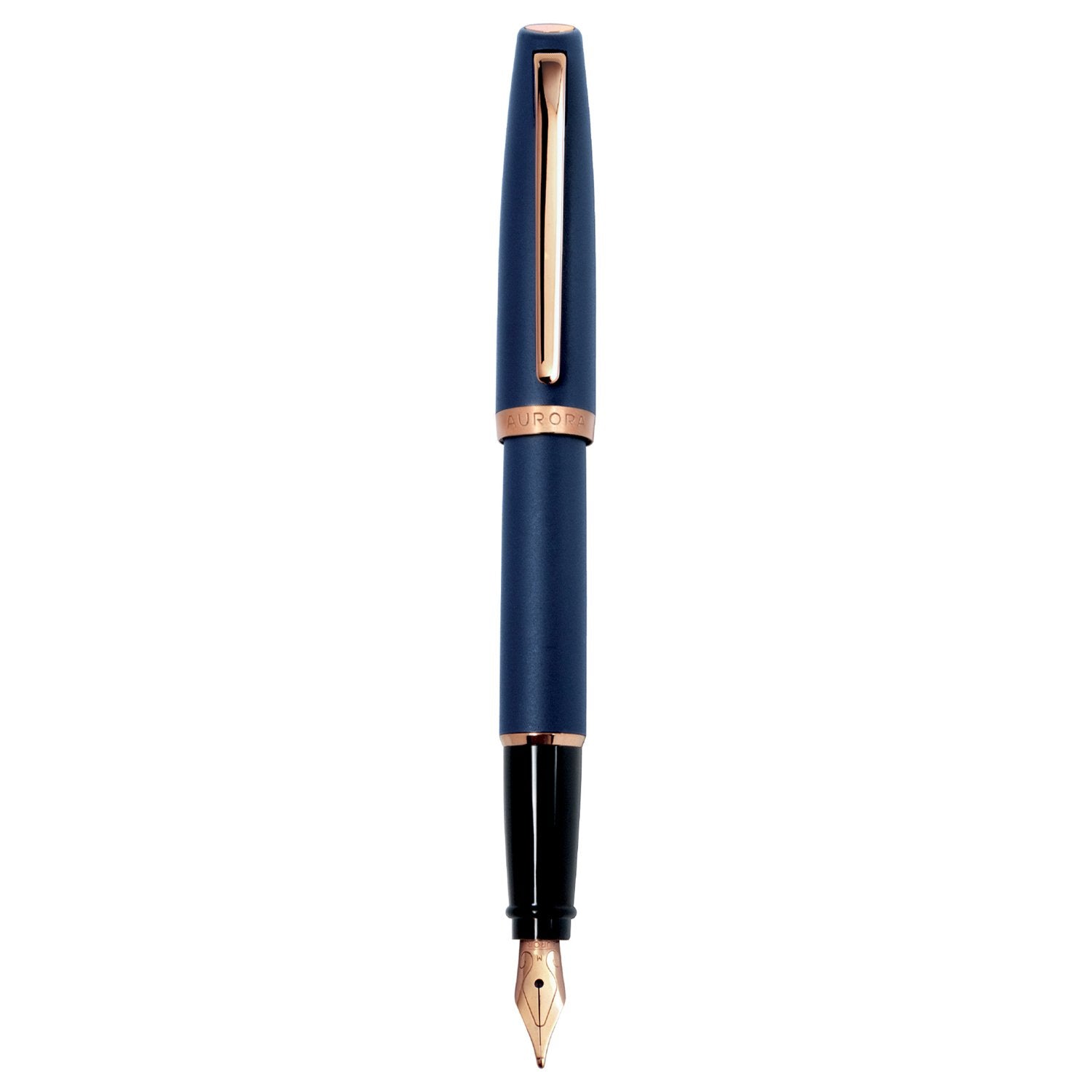 Aurora Style Resin Matt Blue RT Fountain Pen E20-PB