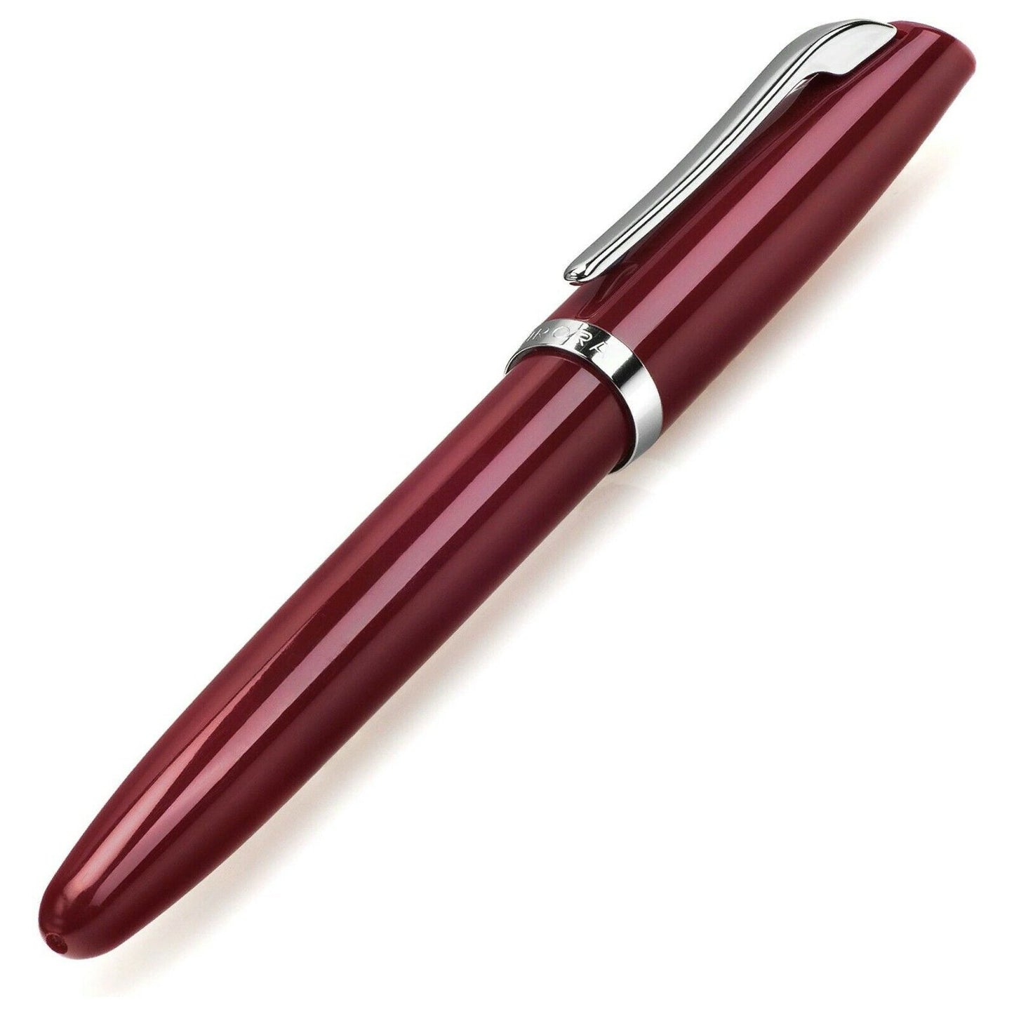 Aurora Style Resin Paprika CT Fountain Pen E12-PR