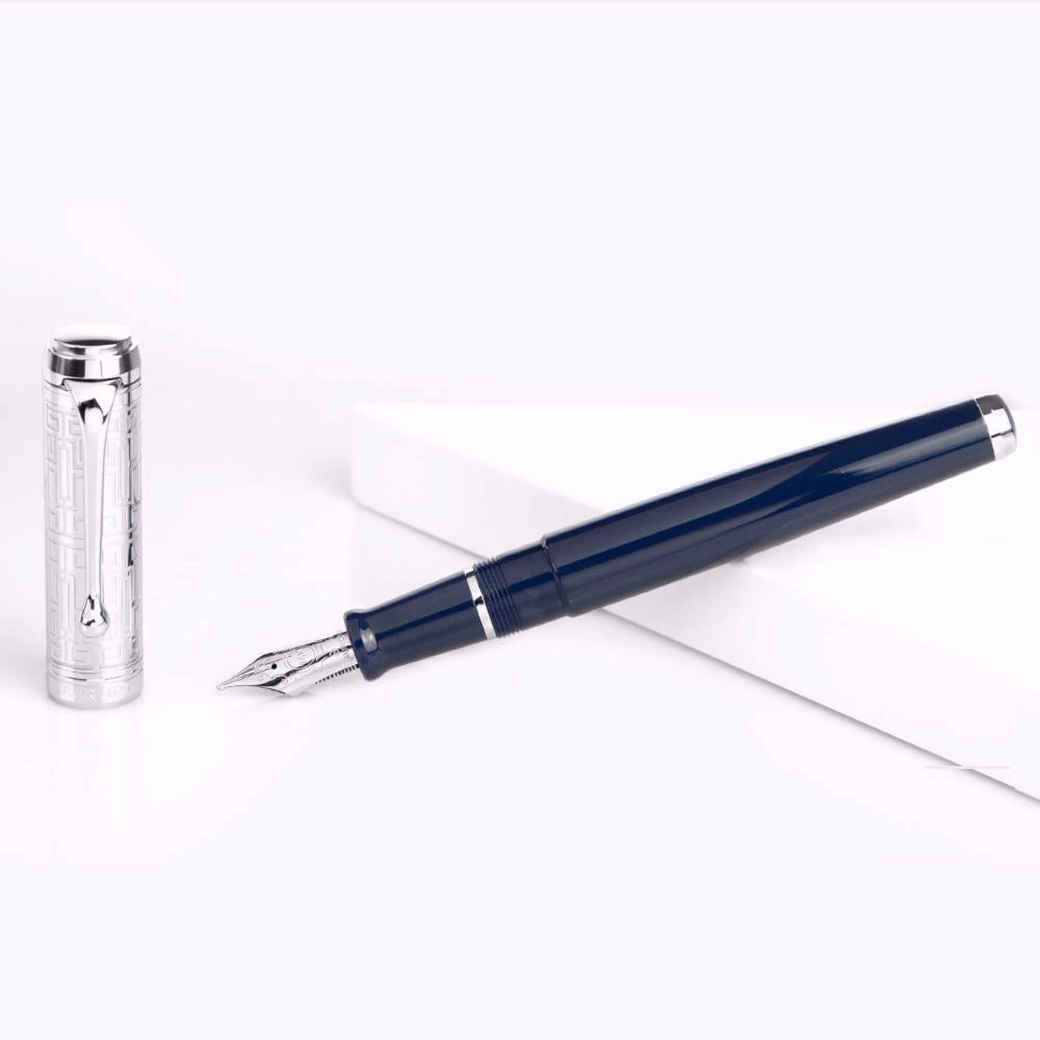 Aurora Talentum Dedalo Blue CT Fountain Pen