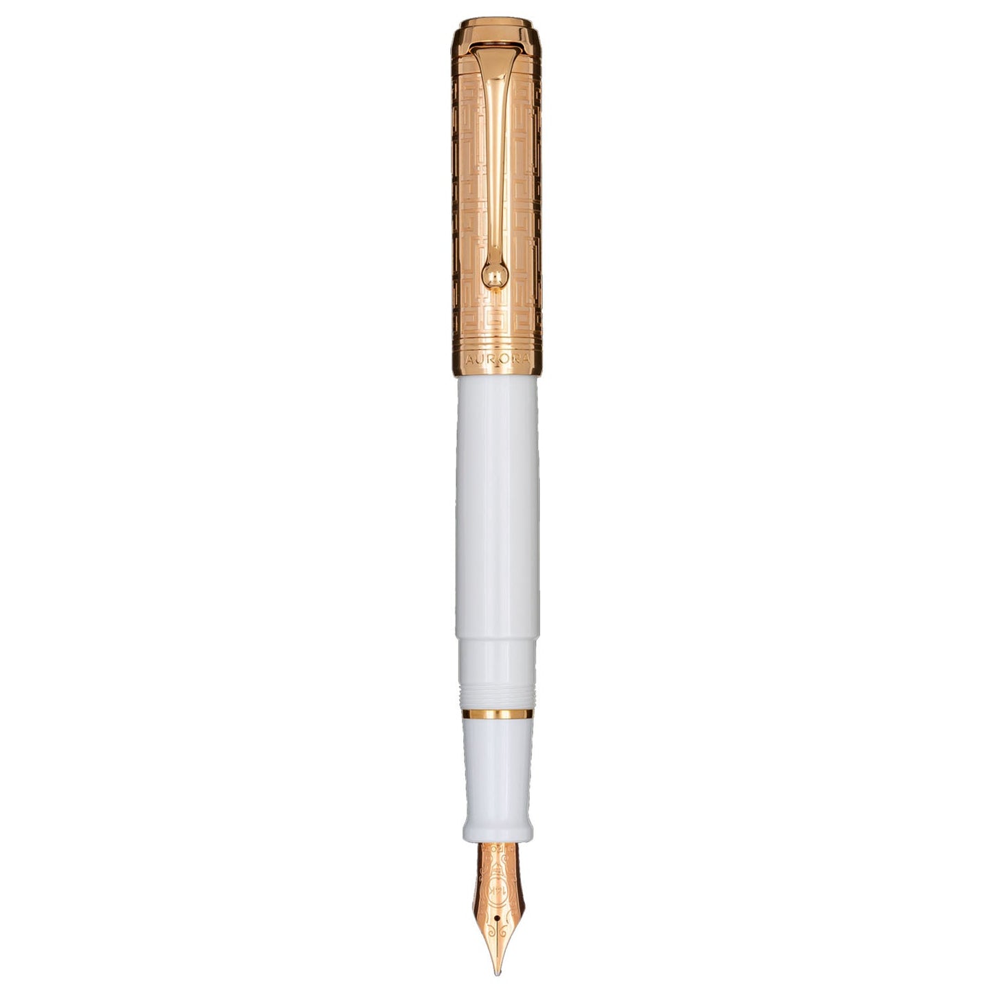 Aurora Talentum Dedalo White RGT Fountain Pen
