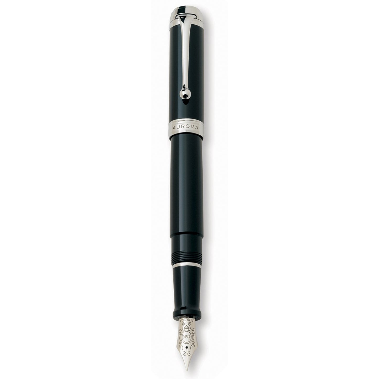 Aurora Talentum Black 14K Gold CT Fountain Pen