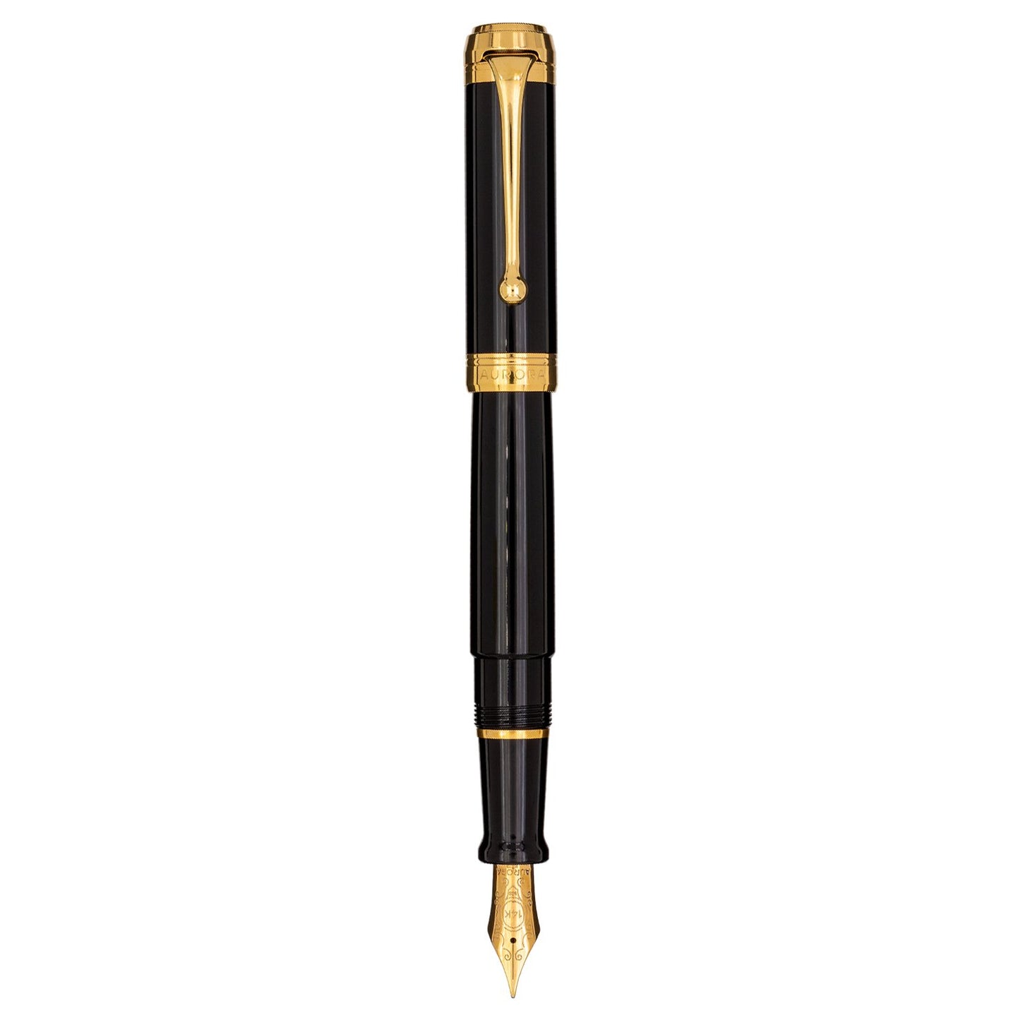 Aurora Talentum Black 14K Gold GT Fountain Pen