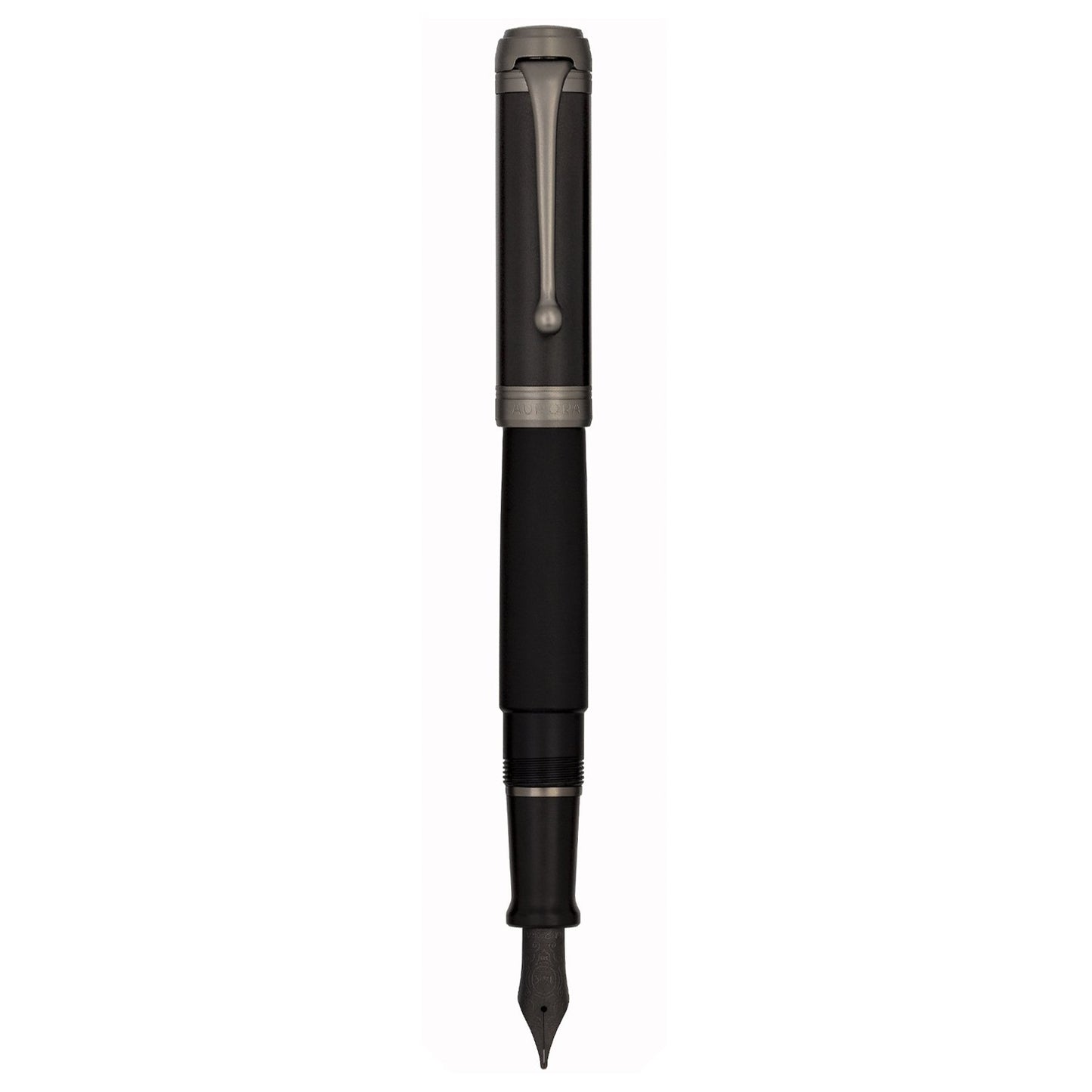 Aurora Talentum Black 14K Gold Ruthenium Trim Fountain Pen