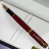 Aurora Talentum Bordeaux 14K Gold GT Fountain Pen