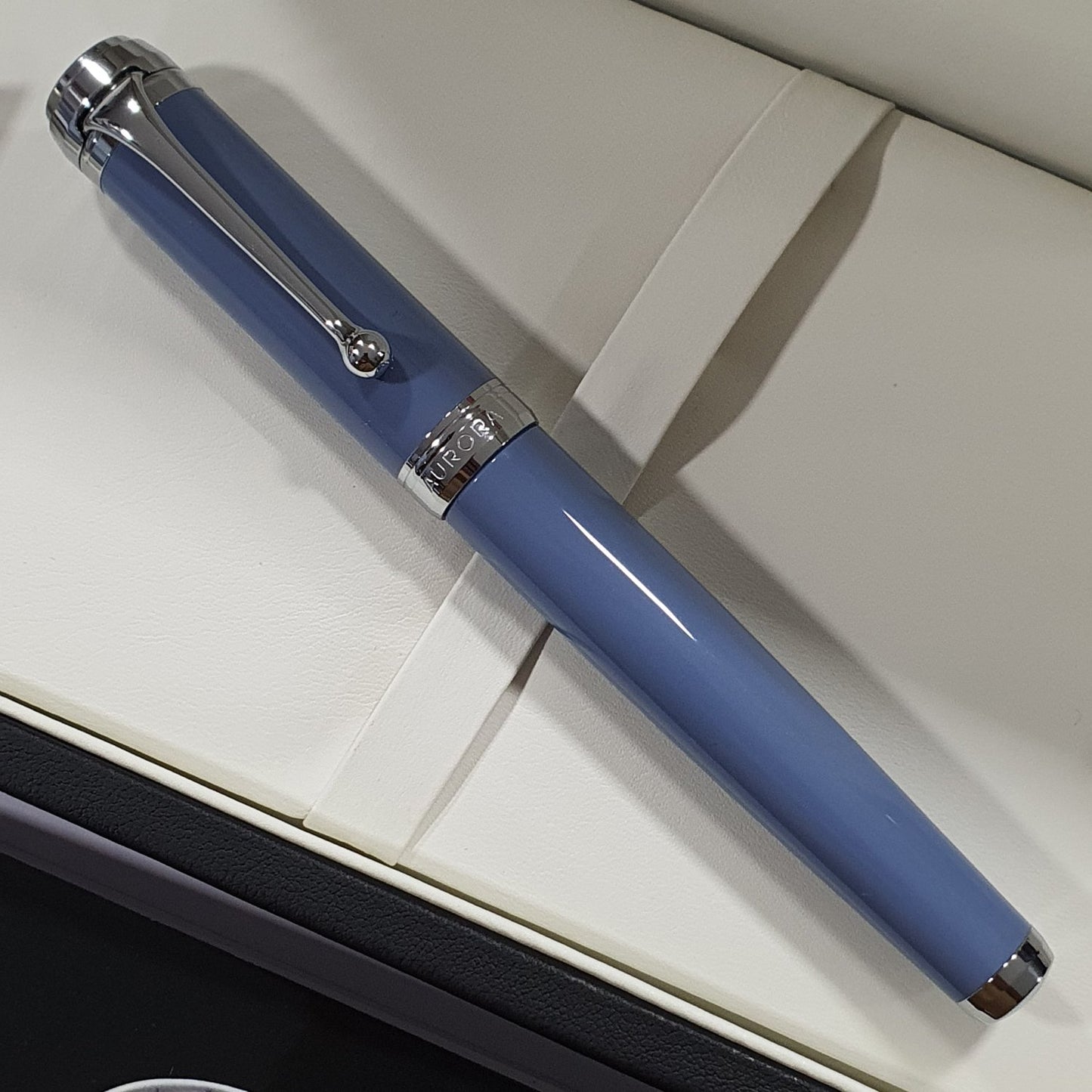 Aurora Talentum Light Blue 14K Gold CT Fountain Pen